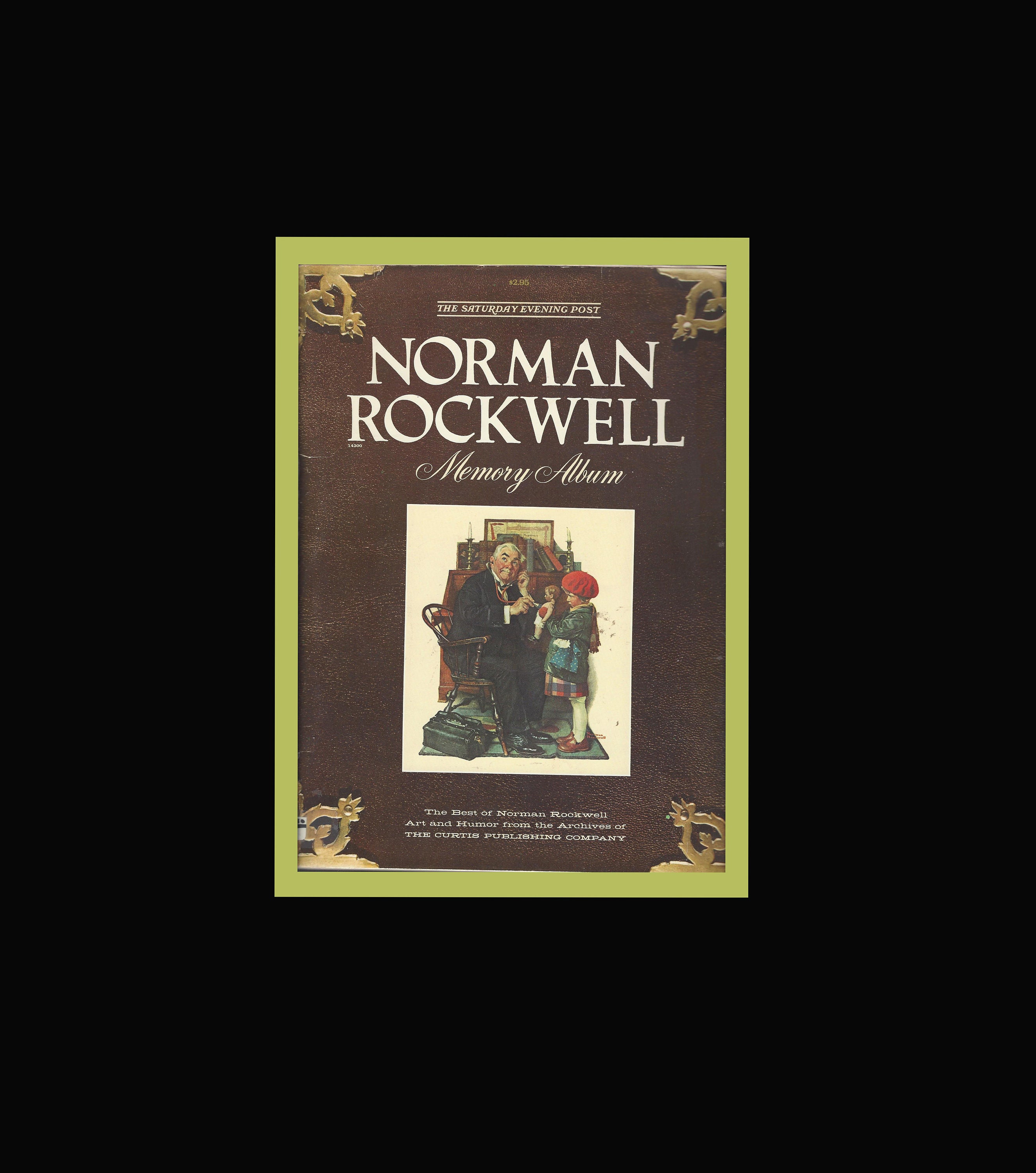 Norman Rockwell Memory Album. Saturday Evening Post 1979 - Etsy