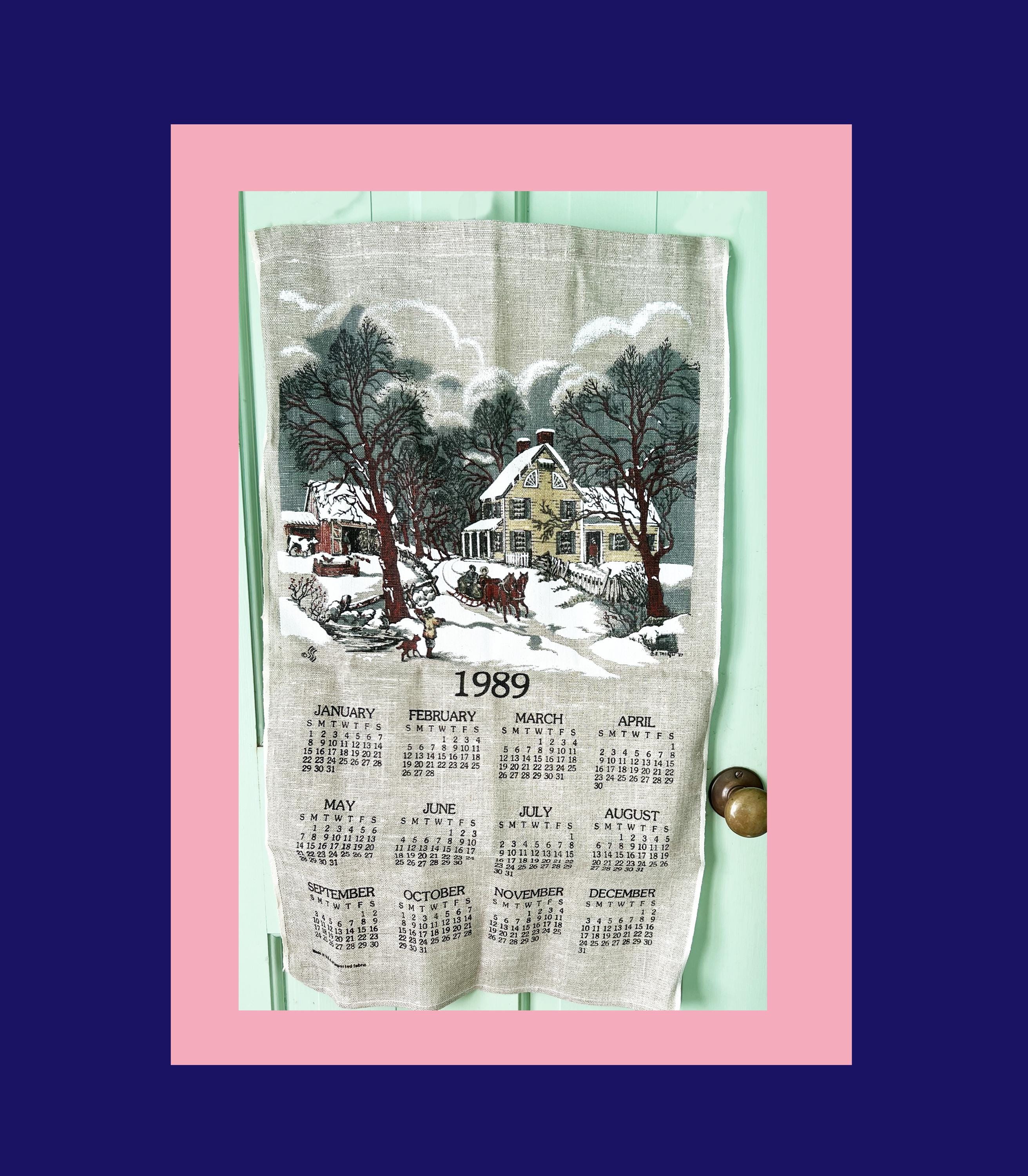 Stevens linen calendar towels 2021 sale