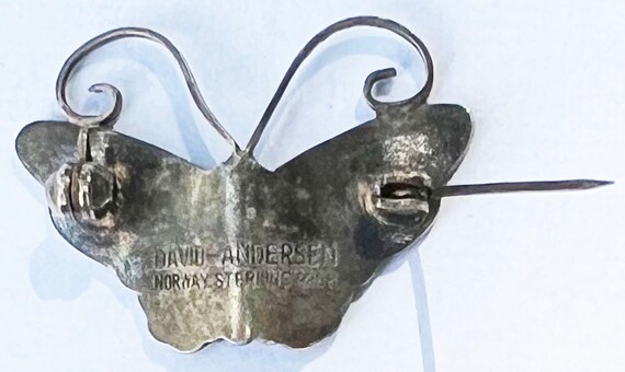 David Andersen Norway Multicolored Enameled Butte… - image 6