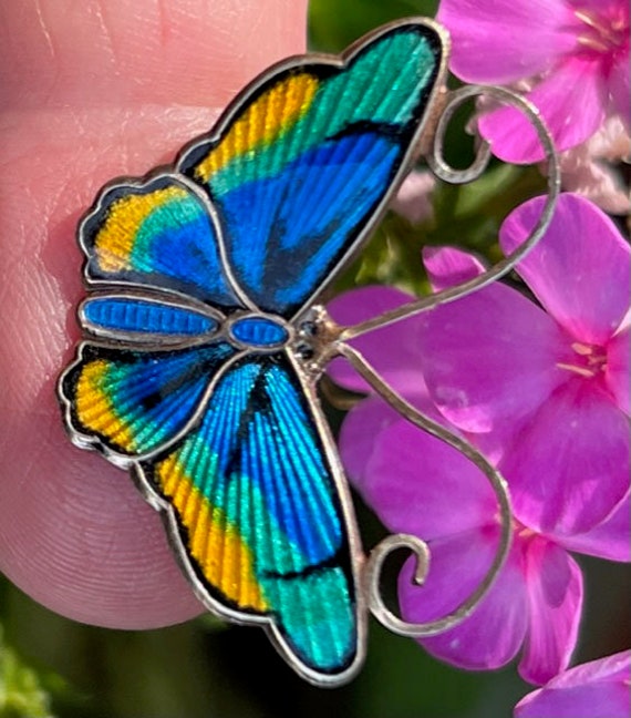 David Andersen Norway Multicolored Enameled Butte… - image 8