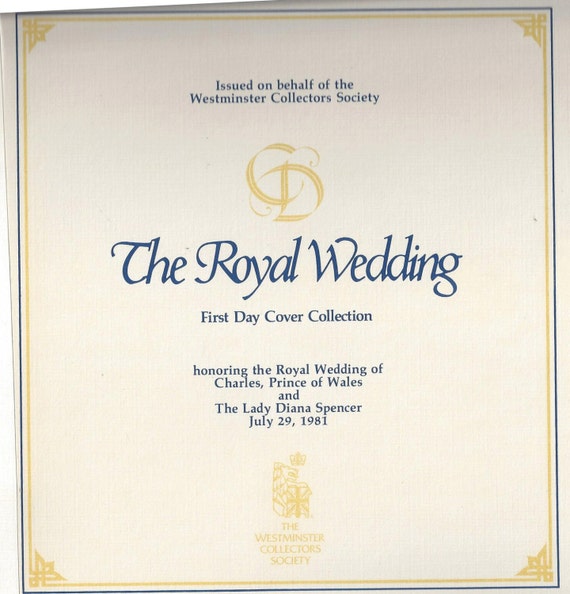 Marriage of The Prince of Wales & Diana 1st Day Cover Ltd Edition Album 