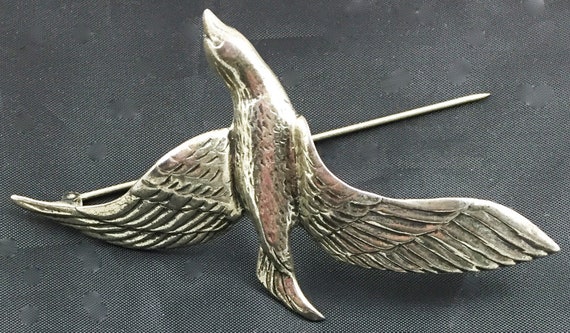 Vintage Large Danecraft Solid Sterling Silver Fly… - image 7