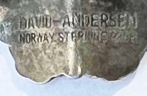 David Andersen Norway Multicolored Enameled Butte… - image 5