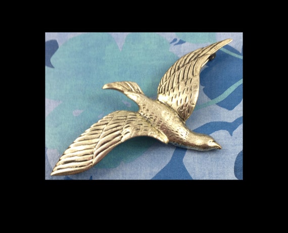 Vintage Large Danecraft Solid Sterling Silver Fly… - image 9