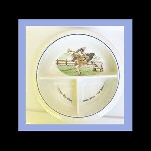 Child&#39;s Dish Nursery Rhyme,  Royal Schwarzburg, Germany,