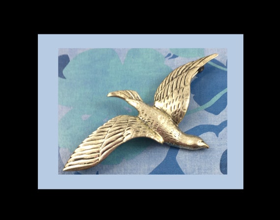 Vintage Large Danecraft Solid Sterling Silver Fly… - image 1