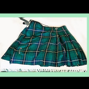 Scottish Henderson Clan Tartan Quilt Vintage