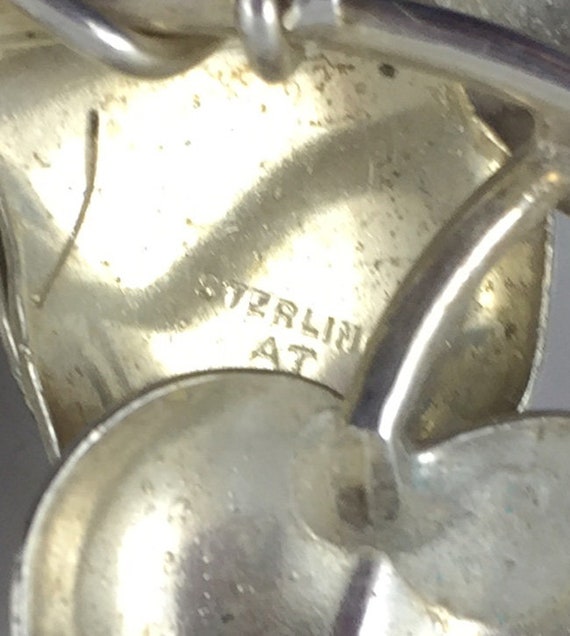 Large Rose  Floral Solid  and Dramatic Sterling S… - image 8