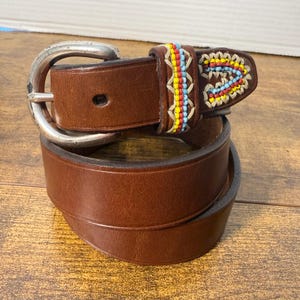 Vintage Fossil Belt - Etsy display picture 3