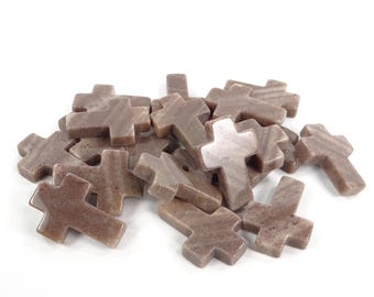 Brown Stone Cross