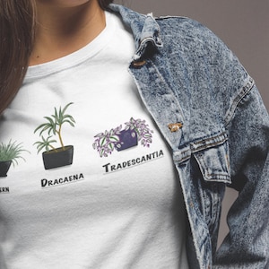 Camiseta FDT para amantes de las plantas, camiseta de activismo político, diseño original dibujado a mano, regalo para entusiastas de las plantas de interior, regalos políticos únicos