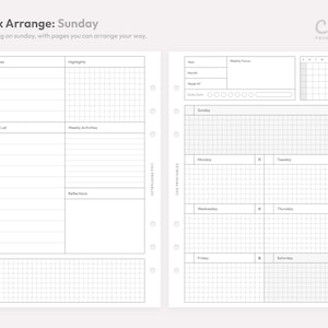 Delivered as high-quality PDF files in a ZIP folder. Ideal for customizable, mindful organization. Digital download only; no physical item shipped.