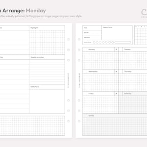 Ideal for customizable, mindful organization. Digital download only; no physical item shipped.