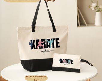 Bolsa de karate: equipo de artes marciales personalizable (varios colores)