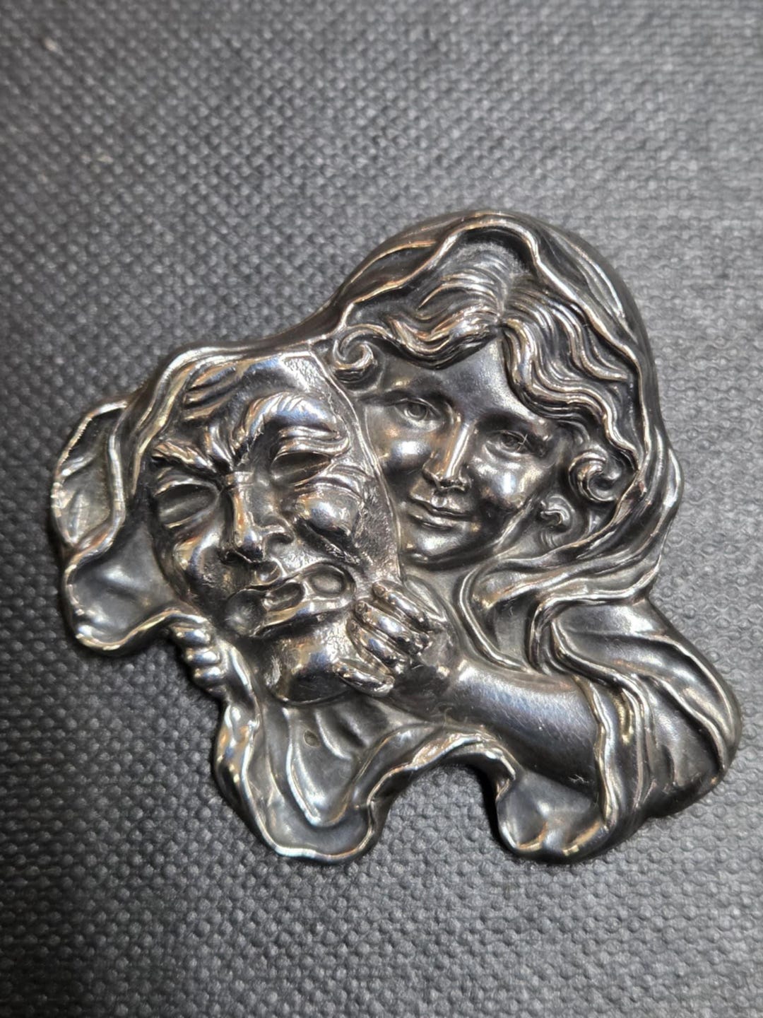 Antique Unger Brothers Sterling Silver Art Nouveau Brooch Pin - Etsy
