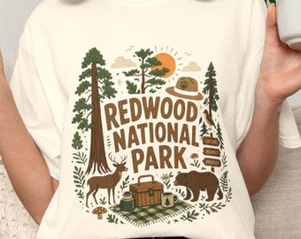 Redwood Forest T-shirt | Protect Our Park Tee | National Park Shirt | Comfort Colors