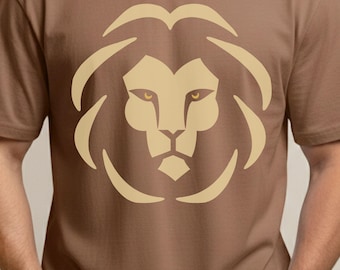 Retro Lion Tee, Vintage Lion Shirt, Comfort Colors Cotton