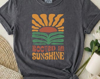 Camiseta retrô com estampa "Brilho Eterno de uma Mente Sem Lembranças", estilo vintage, quentinha e confortável, em algodão Comfort Colors 1717.
