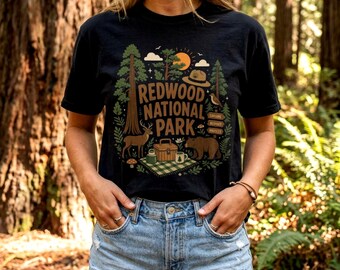 Redwood Forest T-shirt | Protect Our Park Tee | National Park Shirt | Comfort Colors