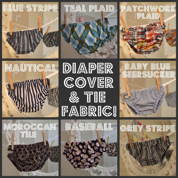 Items similar to baby boy diaper cover and tie set....YOU CHOOSE COLOR