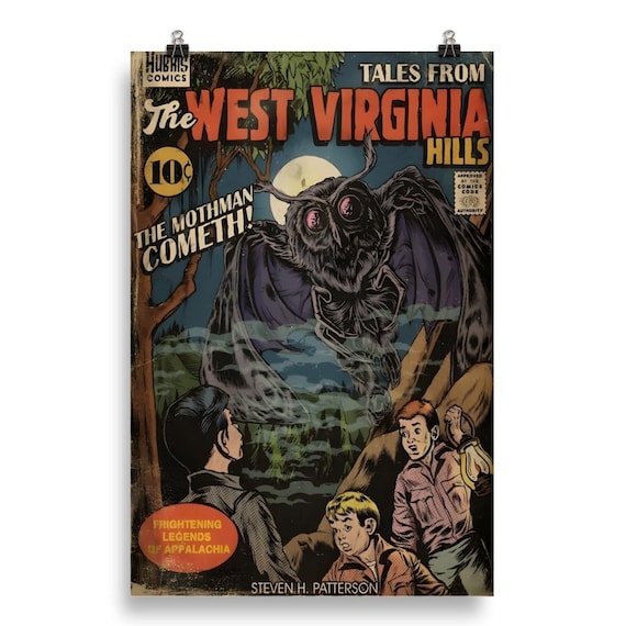 Fallout 76 - モスマンのコミックポスター - Etsy 日本