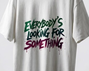 Todo el mundo busca una camiseta urbana extragrande y pesada