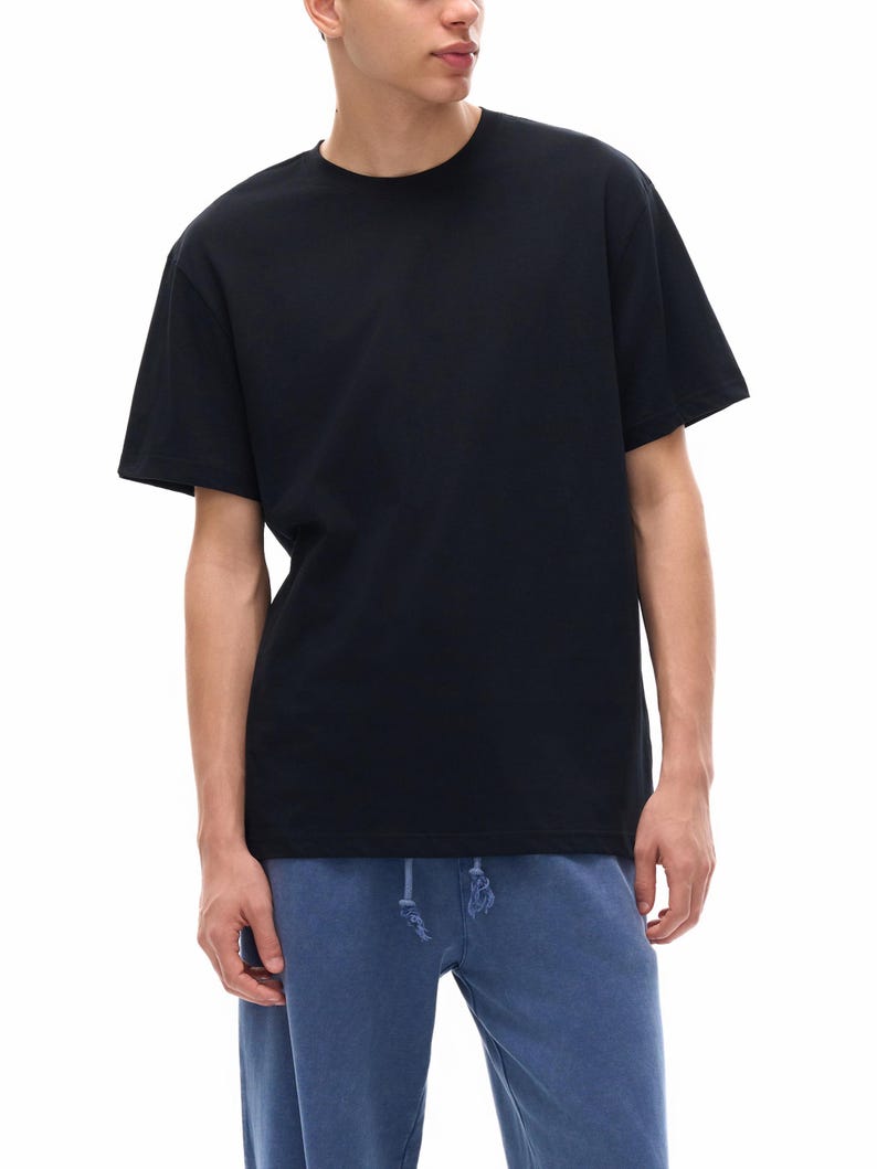 Camiseta de calle de corte regular con gráfico de gato con fallo Think Outside imagen 10