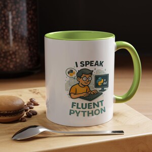 Python Mug | I Speak Fluent Python Coffee Cup | Programmer Gift image 14