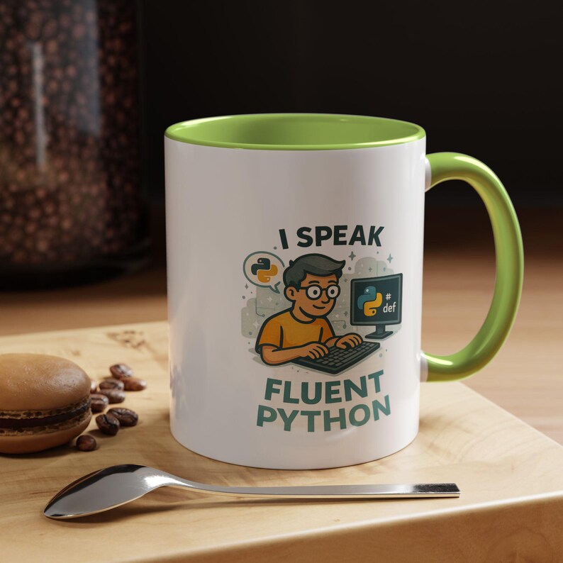 Python Mug | I Speak Fluent Python Coffee Cup | Programmer Gift image 14