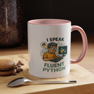 Python Mug | I Speak Fluent Python Coffee Cup | Programmer Gift image 8