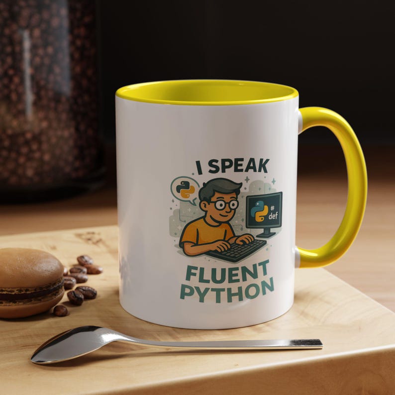 Python Mug | I Speak Fluent Python Coffee Cup | Programmer Gift image 13