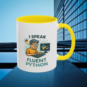 Python Mug | I Speak Fluent Python Coffee Cup | Programmer Gift image 17