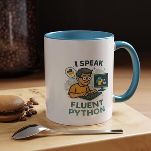 Python Mug | I Speak Fluent Python Coffee Cup | Programmer Gift image 10