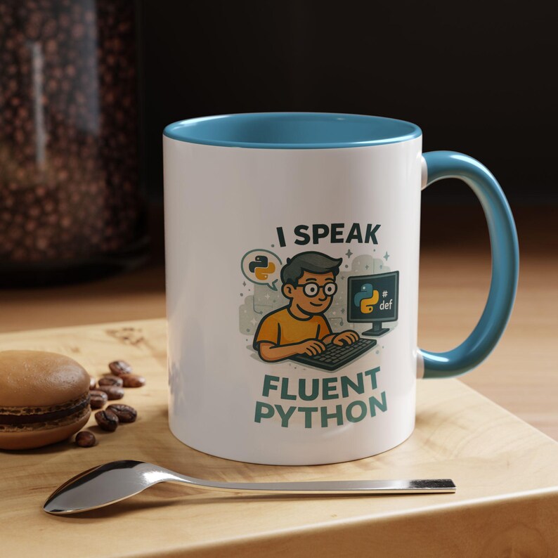Python Mug | I Speak Fluent Python Coffee Cup | Programmer Gift image 10