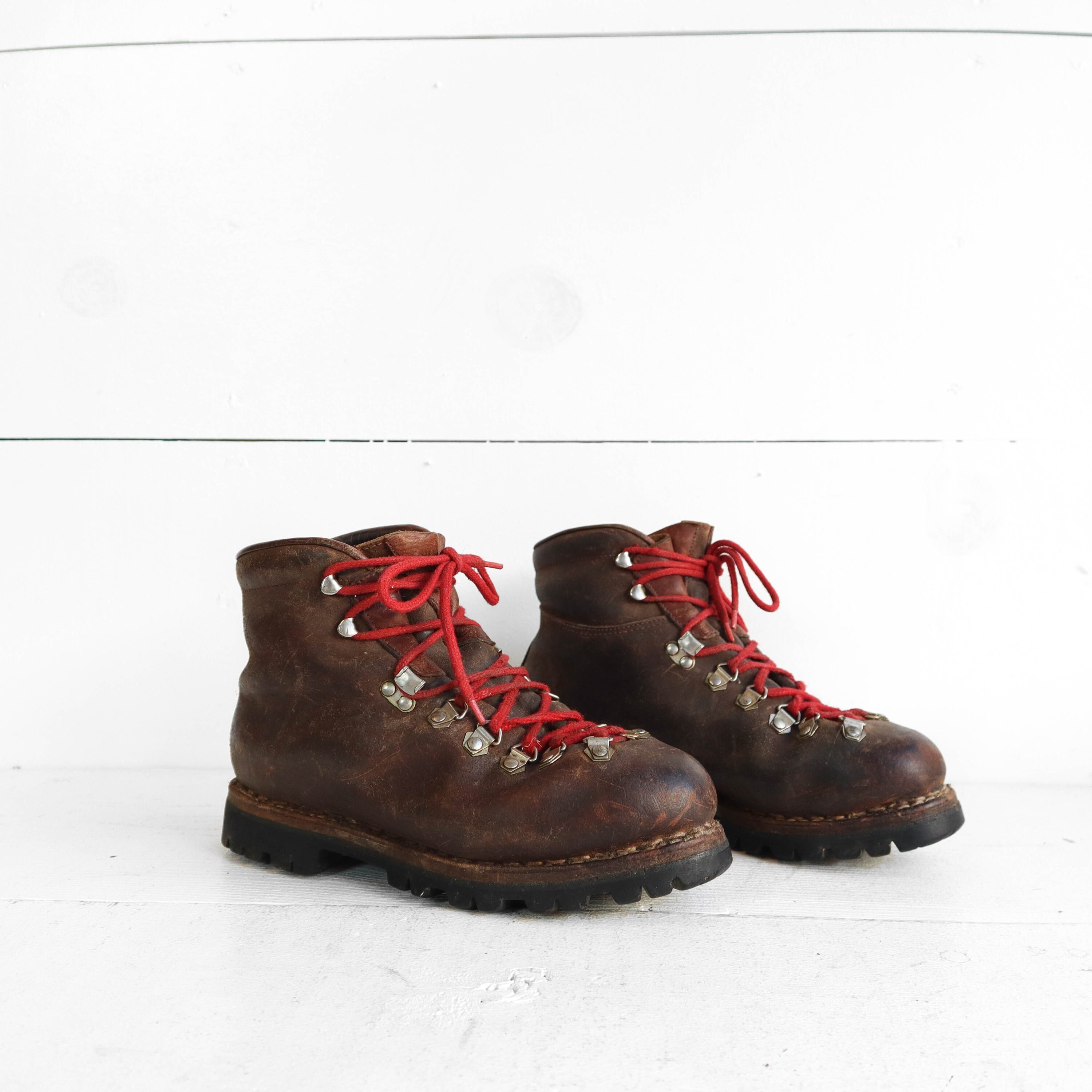 8 Men's French Hiking Boots Rugged Mountaineering Boot Etsy