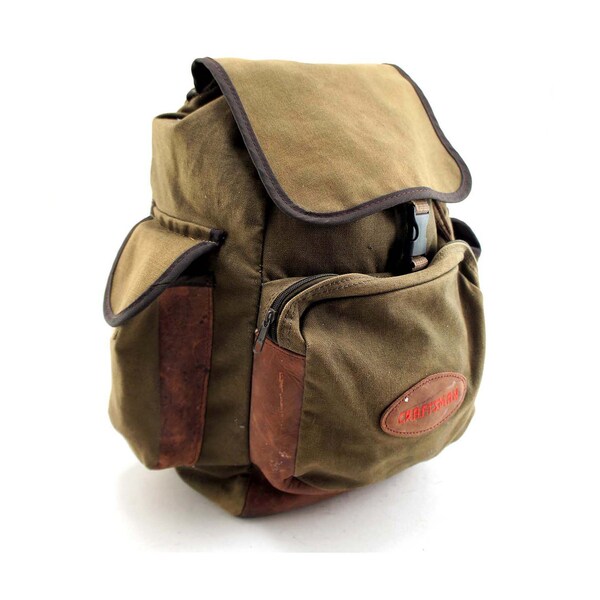 Ultimate Hiking Companion: Craftsman Drawstring Backpack.