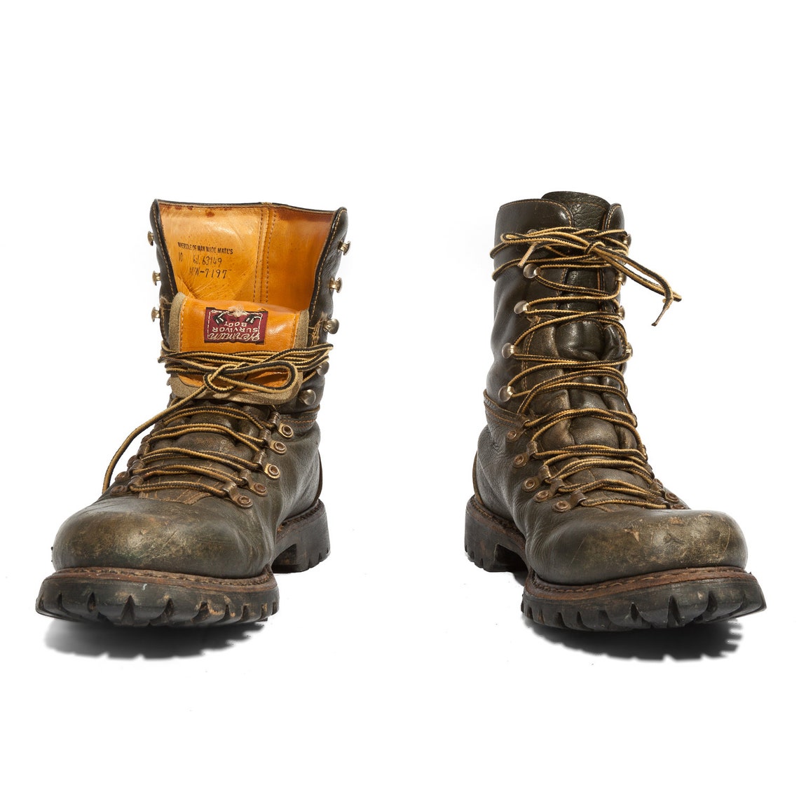Vintage Herman Survivor Gun Boots Insulated Outdoor Boots