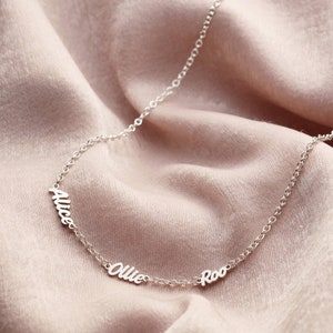 Family Names Station Necklace