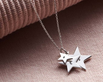 Personalised Family Star Necklace | birthday gift | handmade | gift for women