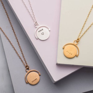 Personalised Spinner Necklace