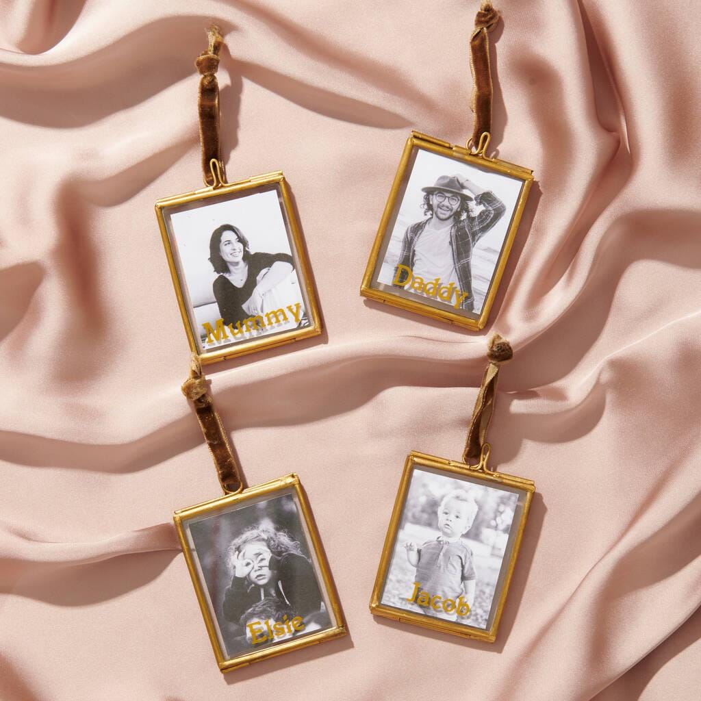 Personalised Family Mini Hanging Frames - Etsy UK