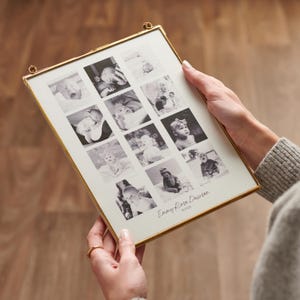 Cornice personalizzata per il primo anno del bambino: regalo per il primo compleanno del bambino