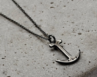 Personalised Men’s Anchor Necklace | birthday gift | handmade | gift for men | mens necklace