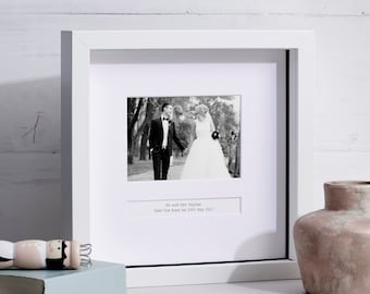 Personalised Wedding Day Frame|   | birthday gift | handmade | gift for women