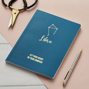 Personalised Star Sign Constellation Notebook image 6