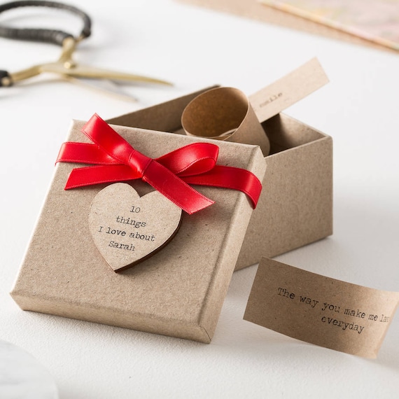 'Open Me' Geschenkbox 'I Love You' Mit Gestrickten Fröschen - Süßes Geschenk Für Sie/ihn