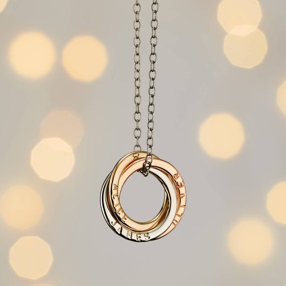 Personalised Wabi-sabi Russian Ring Necklace Birthday Gift Handmade Gift  for Women - Etsy UK
