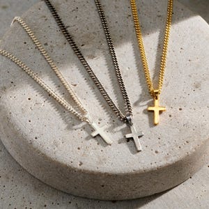Cross Pendant Necklace | birthday gift | handmade | gift for men