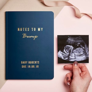 Personalisierte Goldfolie New Mum&#39;s Notizbuch | | Geburtstagsgeschenk | handgemacht | Geschenk für Frauen