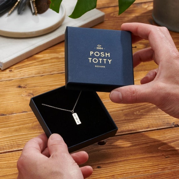 Posh totty 2024 personalised necklace